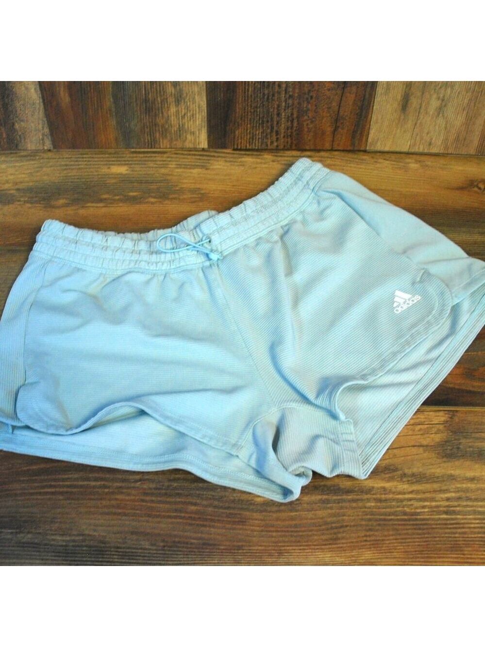 Adidas Pacer Bungee Training Shorts Mint Green M